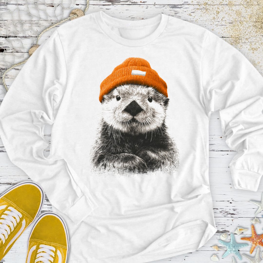 Winter Otter Long Sleeve Tee