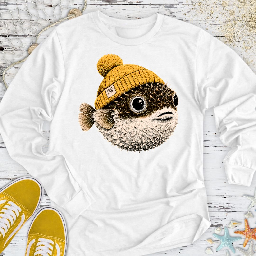 Winter Pufferfish Long Sleeve Tee