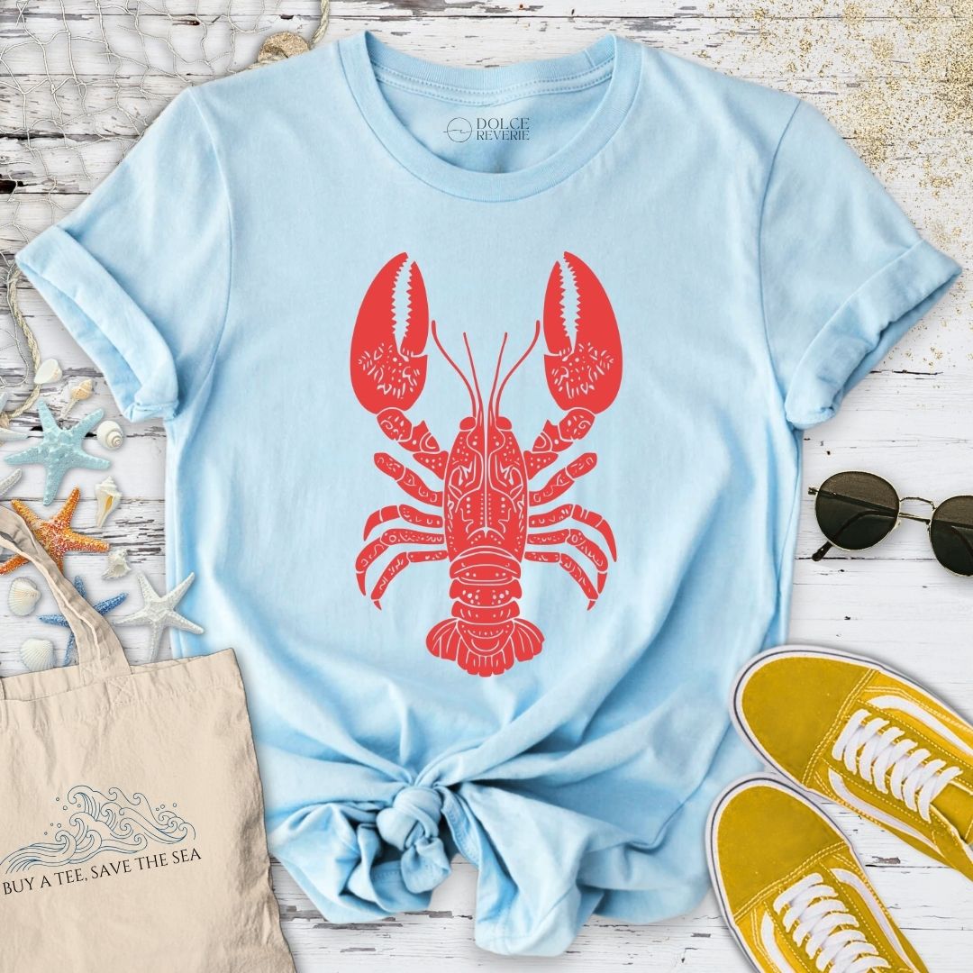 Lobster Shirts - Tribal Lobster T-Shirt
