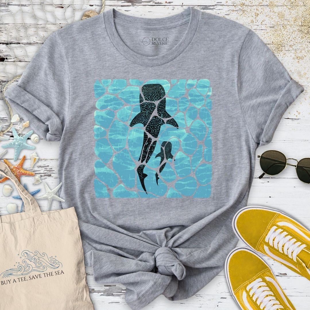Whale Shark Shirts - Swimming Whale Sharks T-Shirt