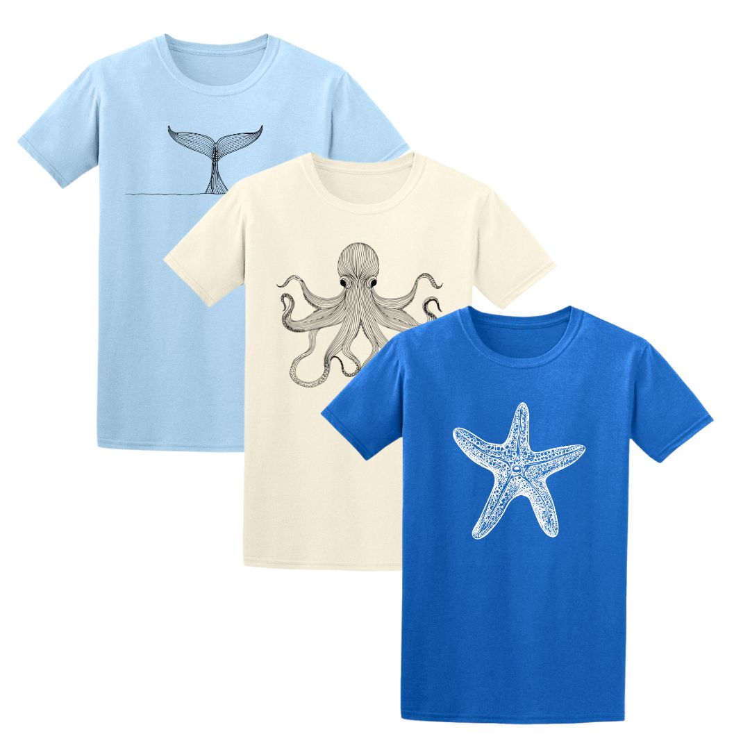 Bundle & Save – 3 Ocean Tees