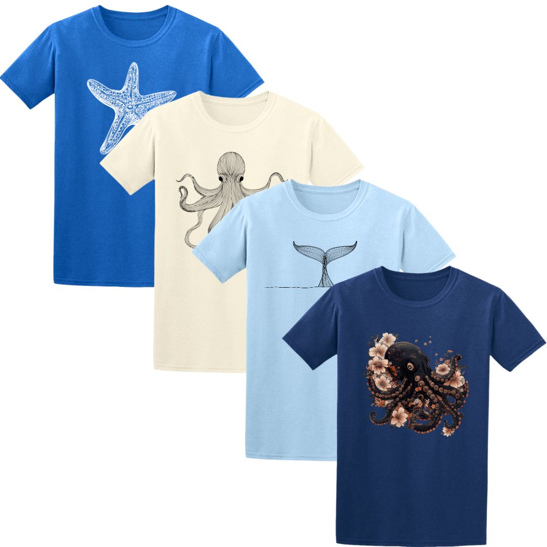 Bundle & Save – 4 Ocean Tees