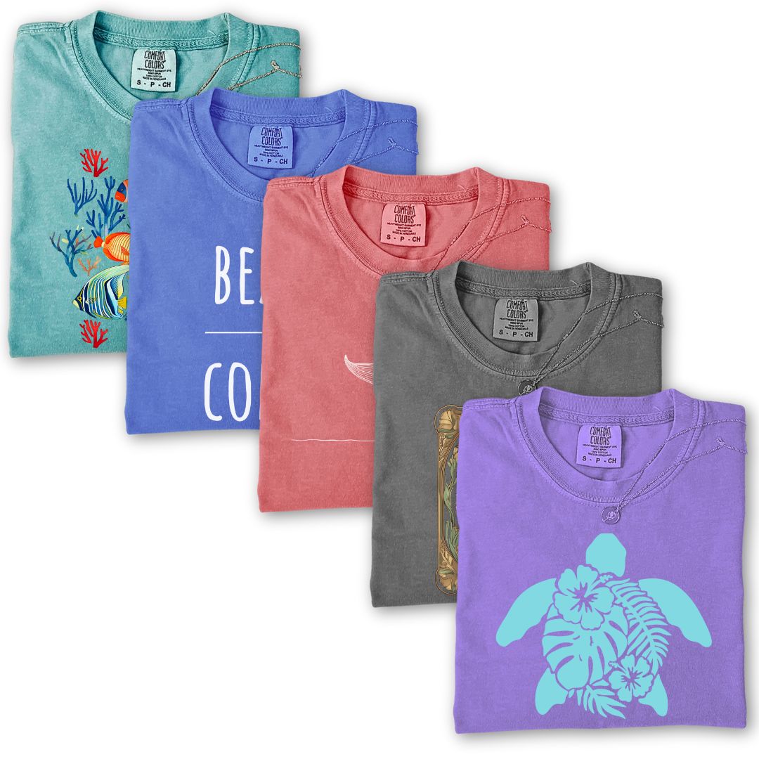 Bundle & Save – 5+ Comfort Colors Tees