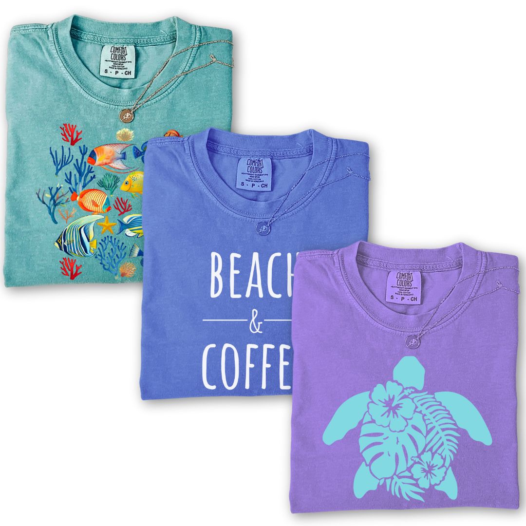 Bundle & Save – 3 or 4 Comfort Colors Tees