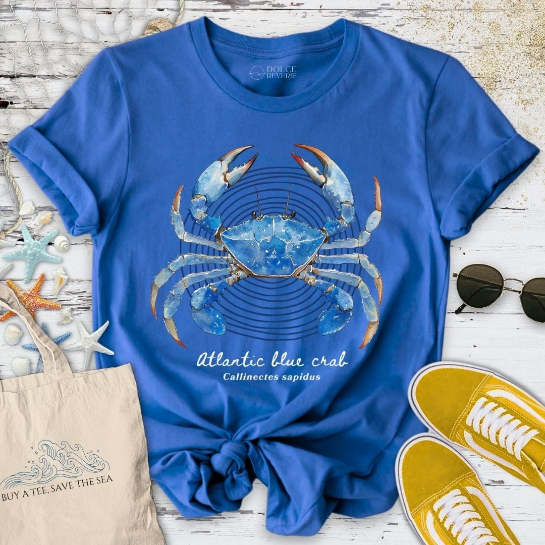 Crab Shirts - Blue Crab Artist T-Shirt