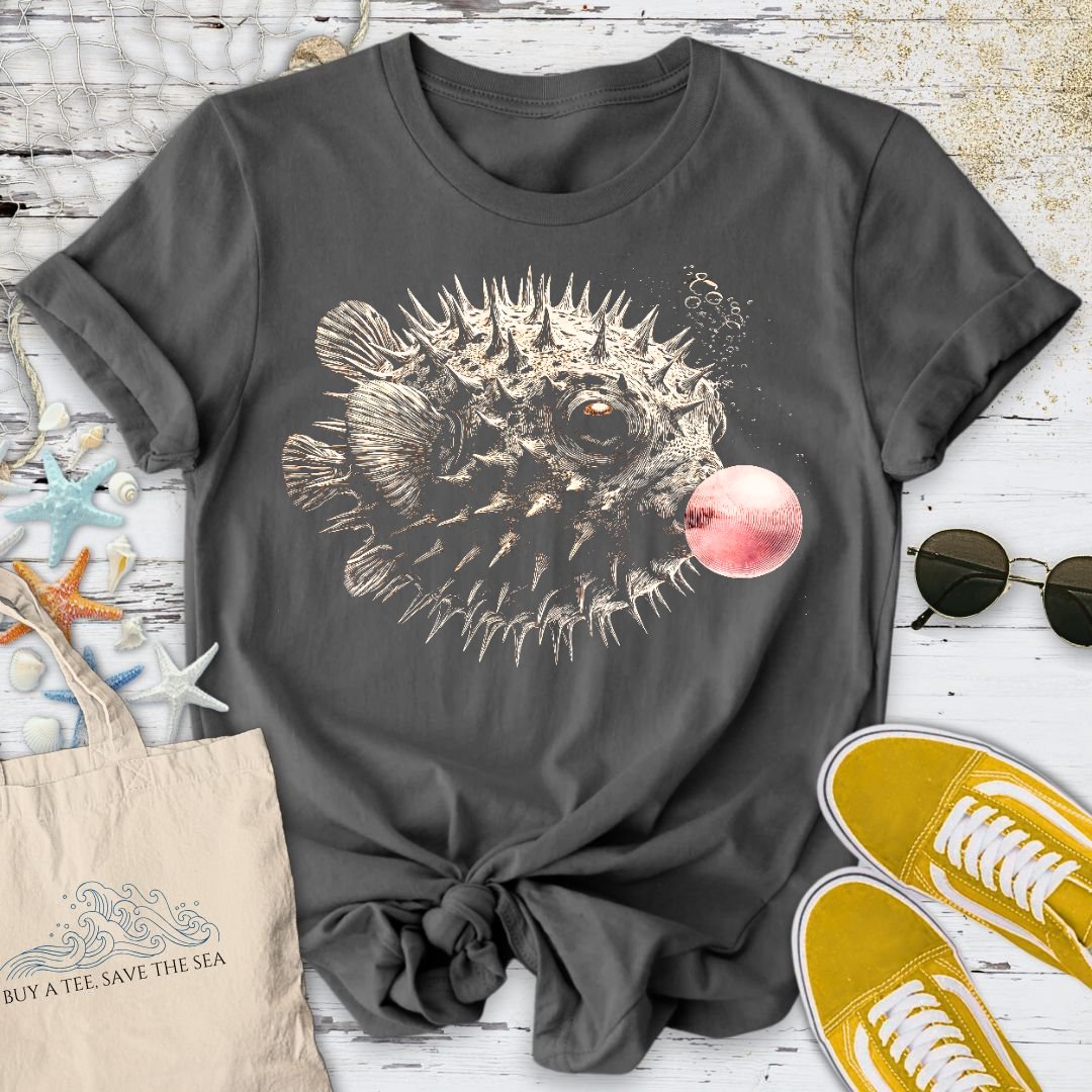 Pufferfish Shirts - Bubblegum Pufferfish T-Shirt