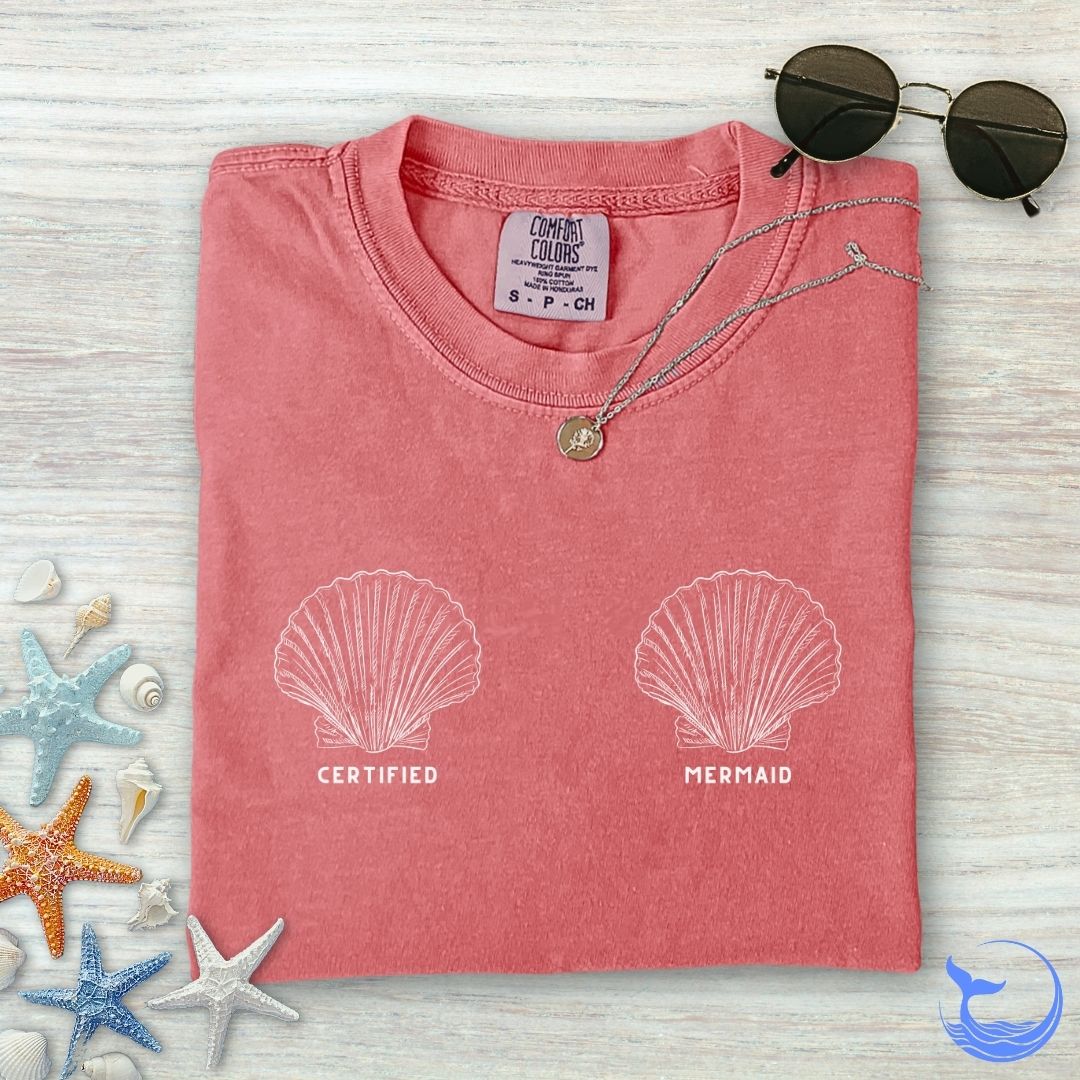 Certified Mermaid Comfort Colors T-Shirt