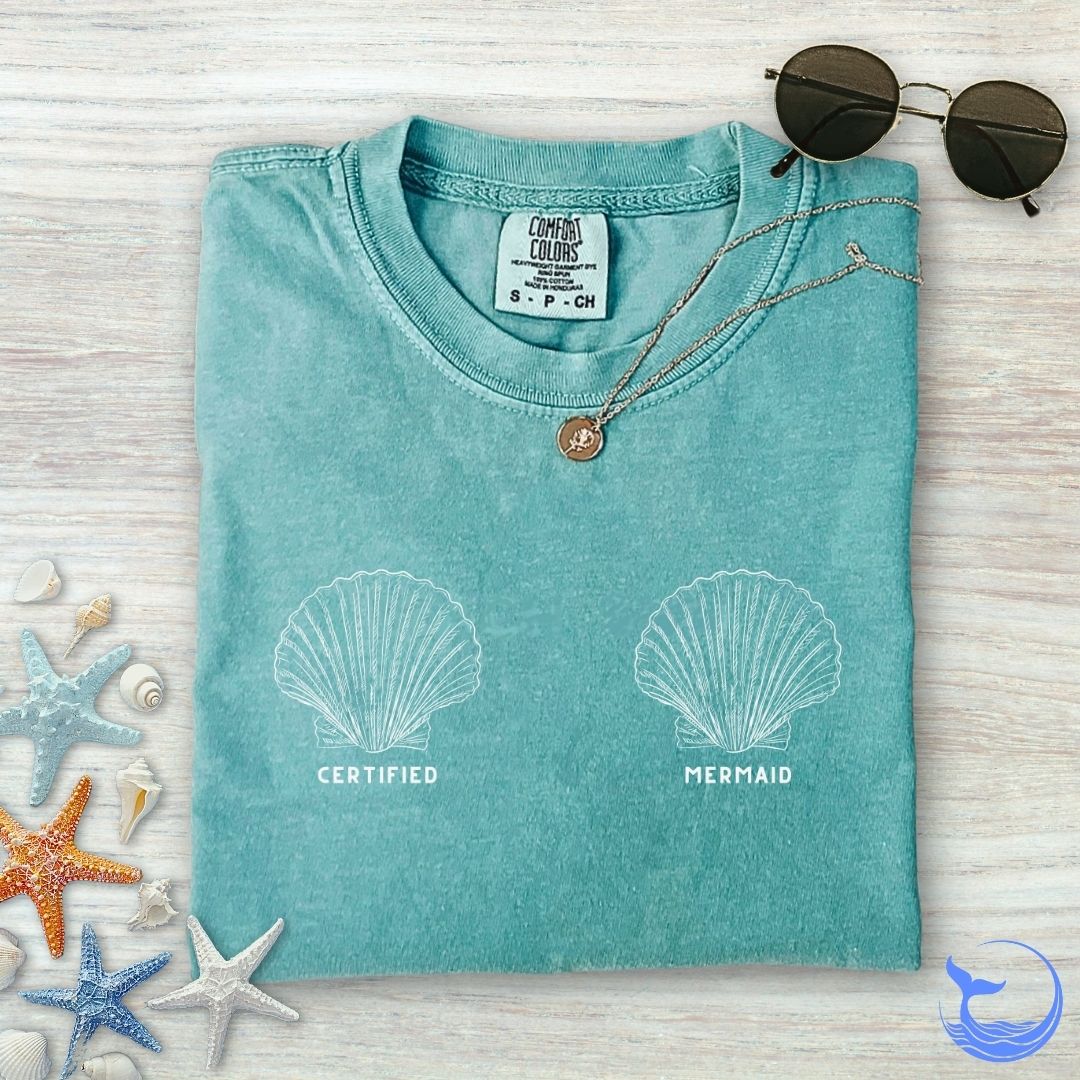 Certified Mermaid Comfort Colors T-Shirt