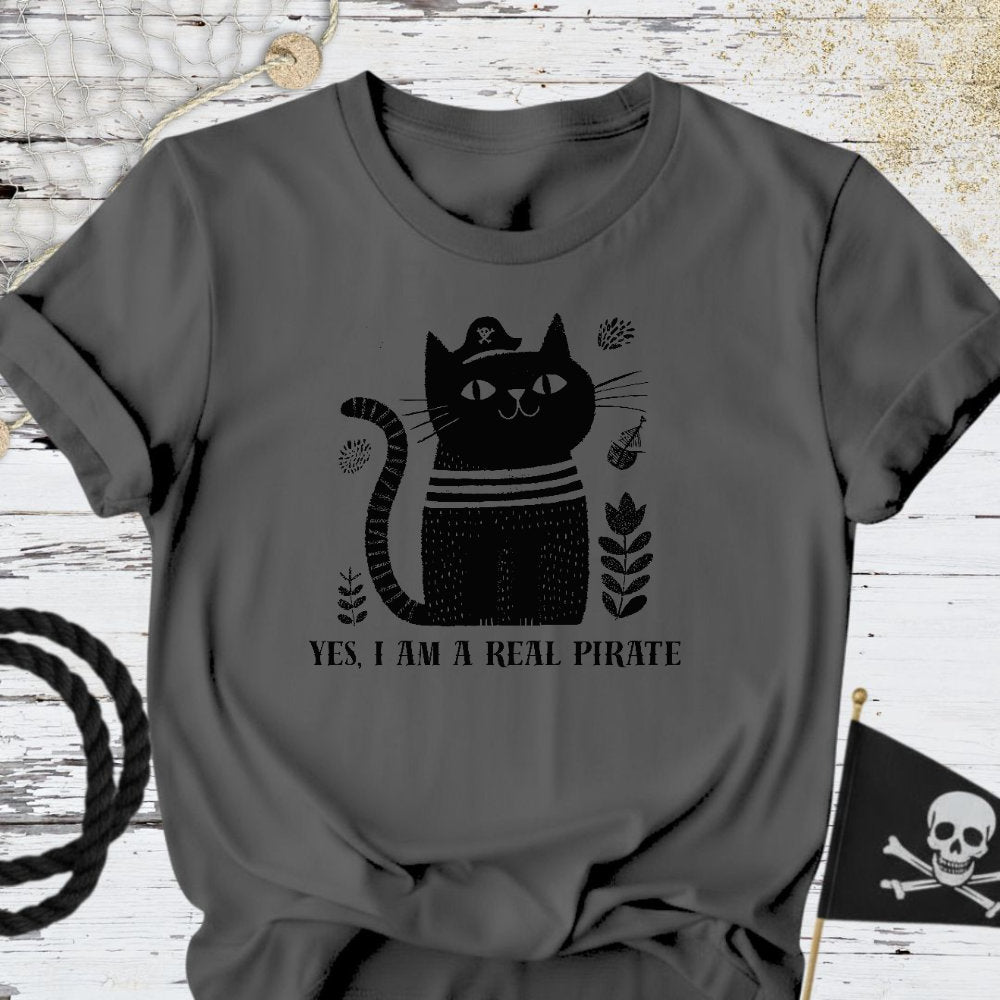 Real Pirate Cat T-Shirt