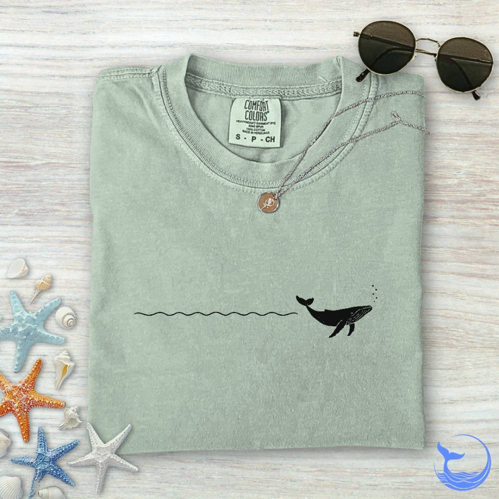 Whale Trail Comfort Colors T-Shirt