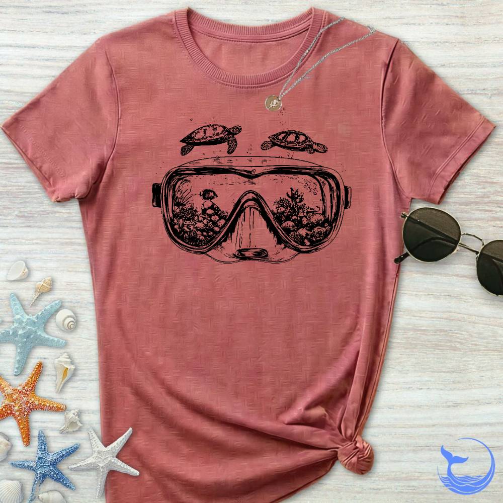 Scuba Mask Women's T-Shirt