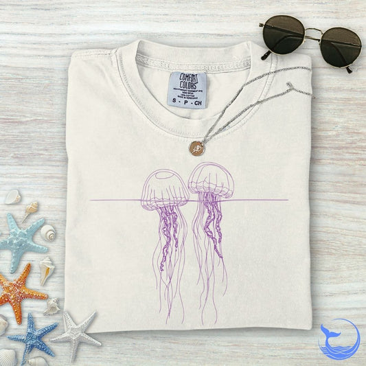 2 Jellyfish Comfort Colors T-Shirt