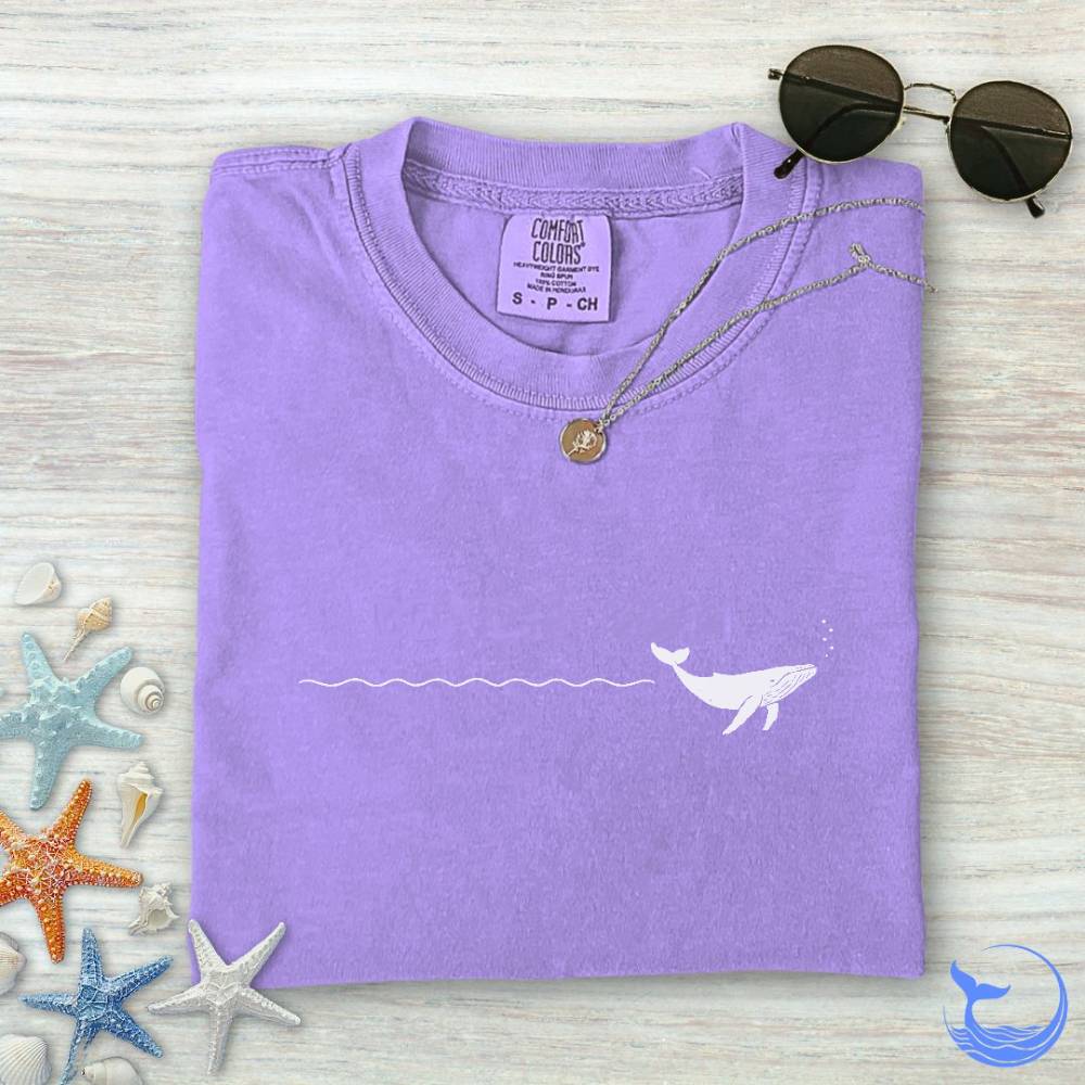 Whale Trail Comfort Colors T-Shirt