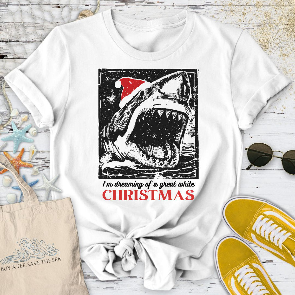 Great White Christmas T-Shirt