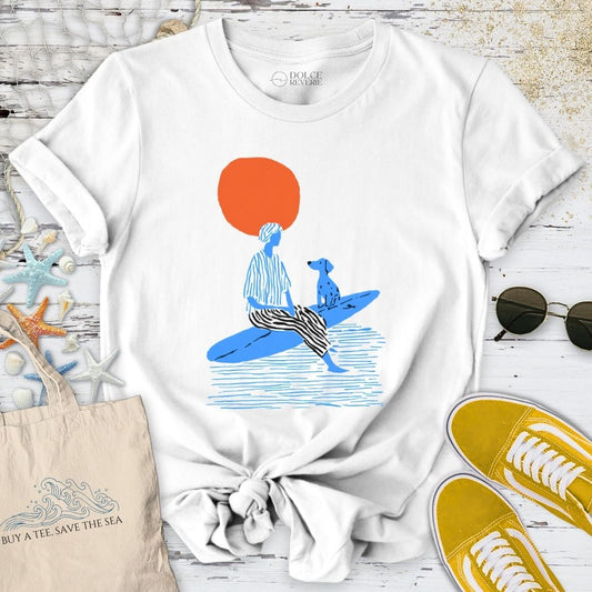 Surf & My Dog T-Shirt
