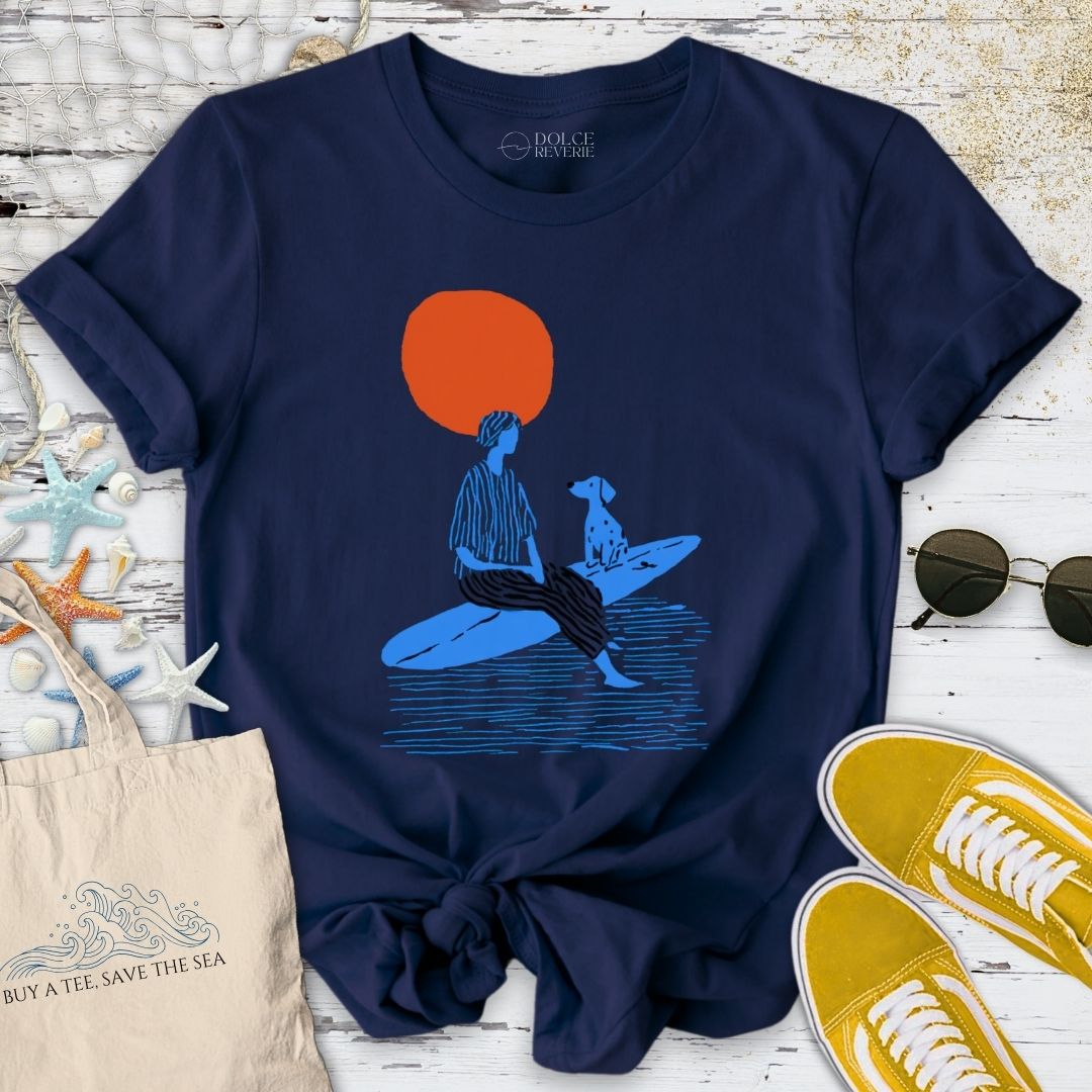 Surf & My Dog T-Shirt