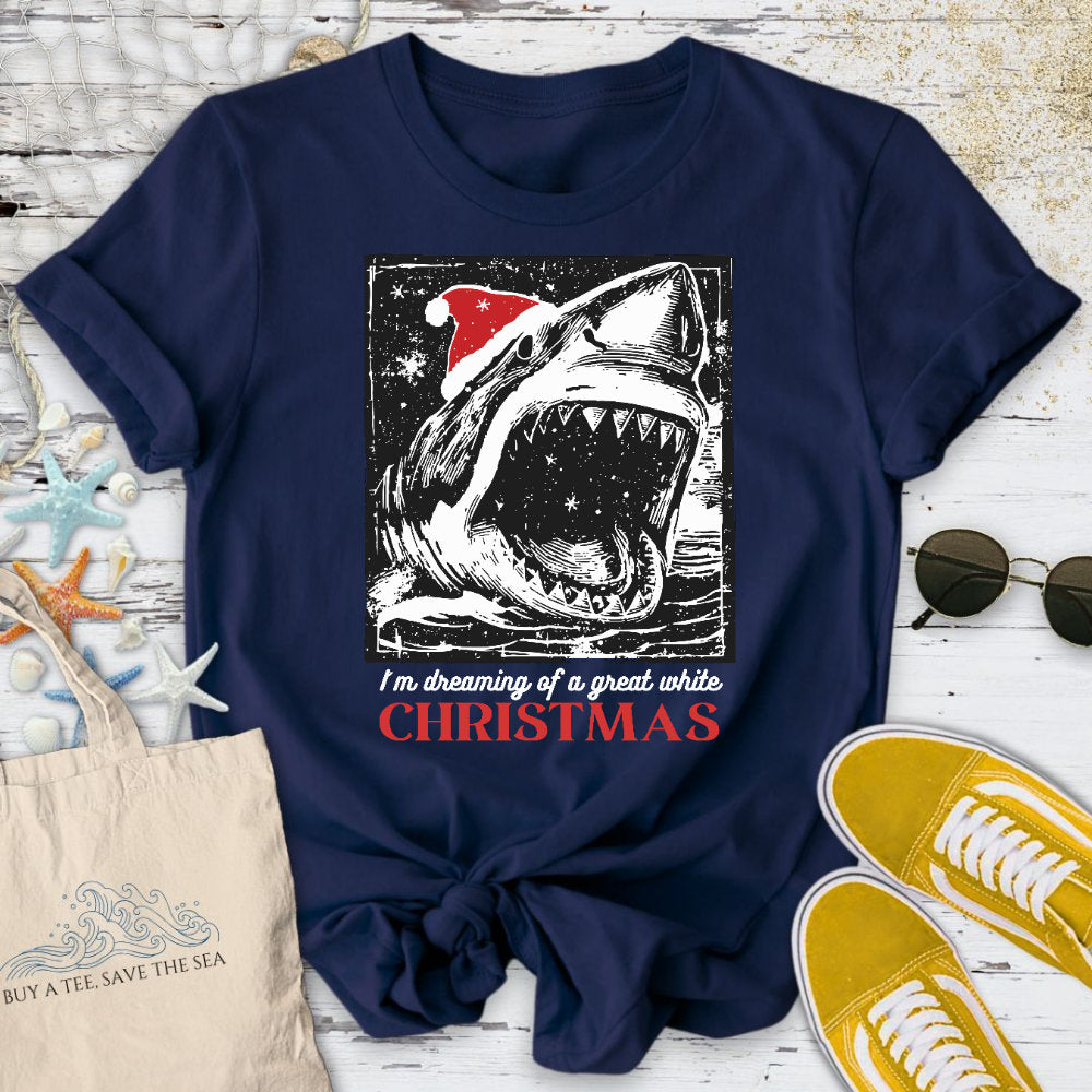 Great White Christmas T-Shirt
