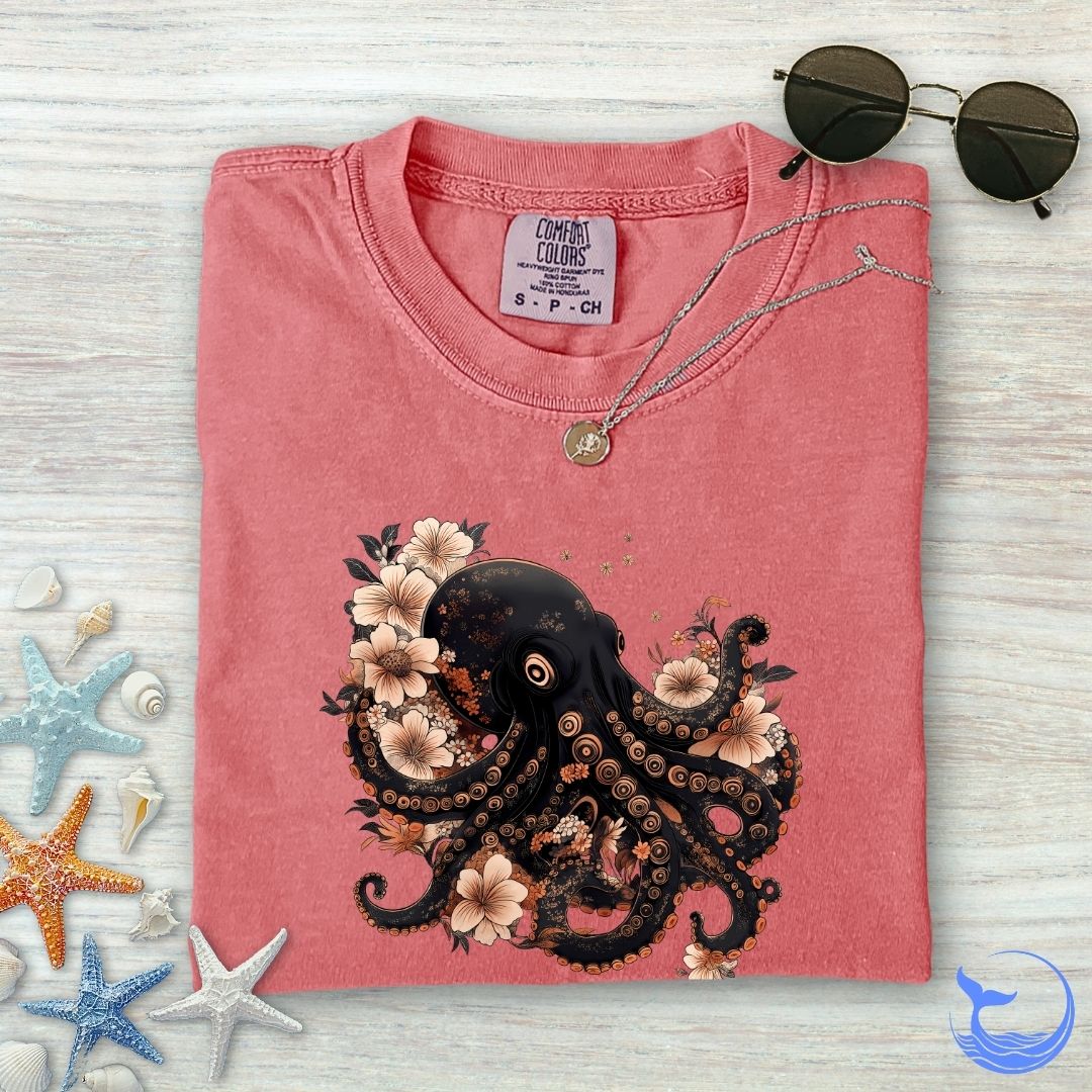 Japanese Octopus Comfort Colors T-Shirt