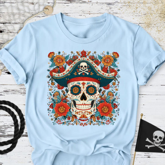 Mexican Pirate Skull T-Shirt