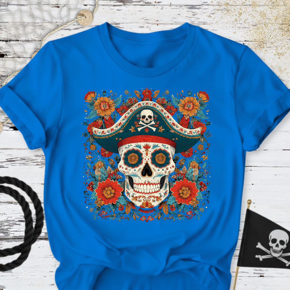 Mexican Pirate Skull T-Shirt