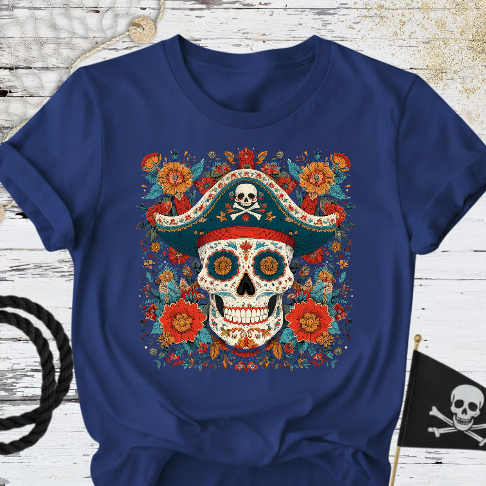 Mexican Pirate Skull T-Shirt