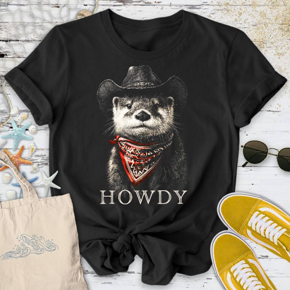 Howdy Otter T-Shirt