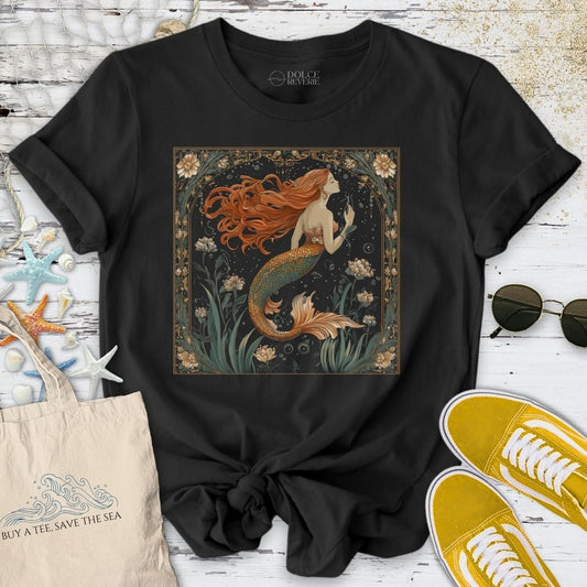 Mermaid Art Nouveau T-Shirt