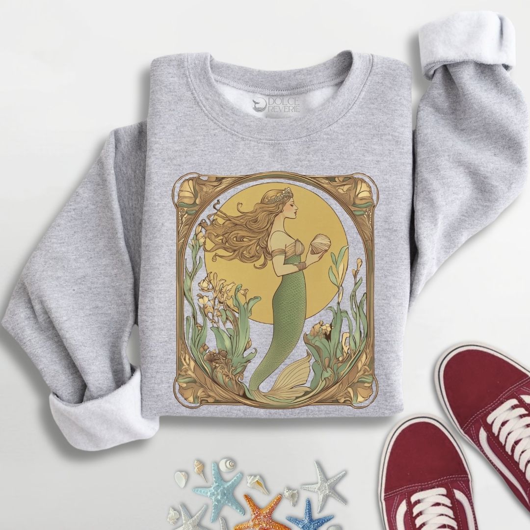 Golden Mermaid Sweatshirt
