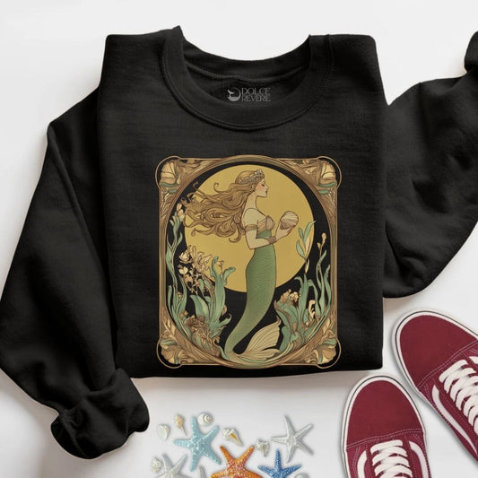 Golden Mermaid Sweatshirt