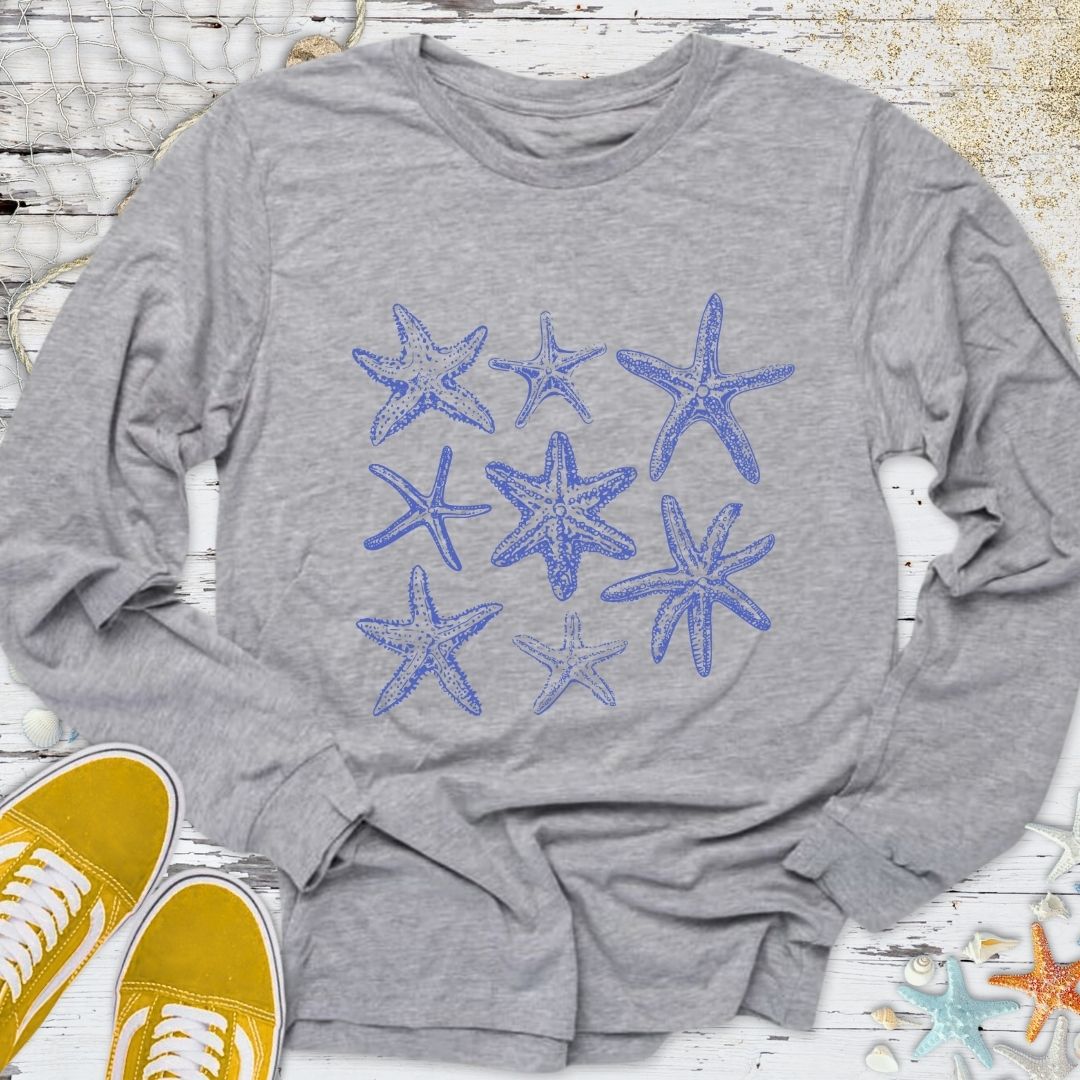 Vintage Starfish Long Sleeve Tee