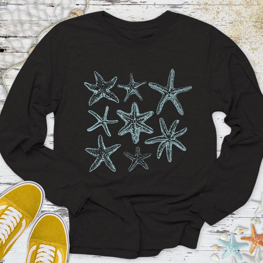 Vintage Starfish Long Sleeve Tee
