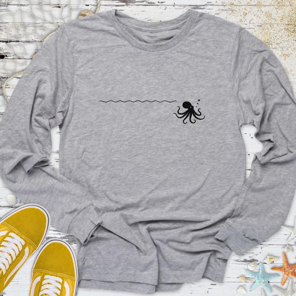 Octopus Trail Long Sleeve Tee