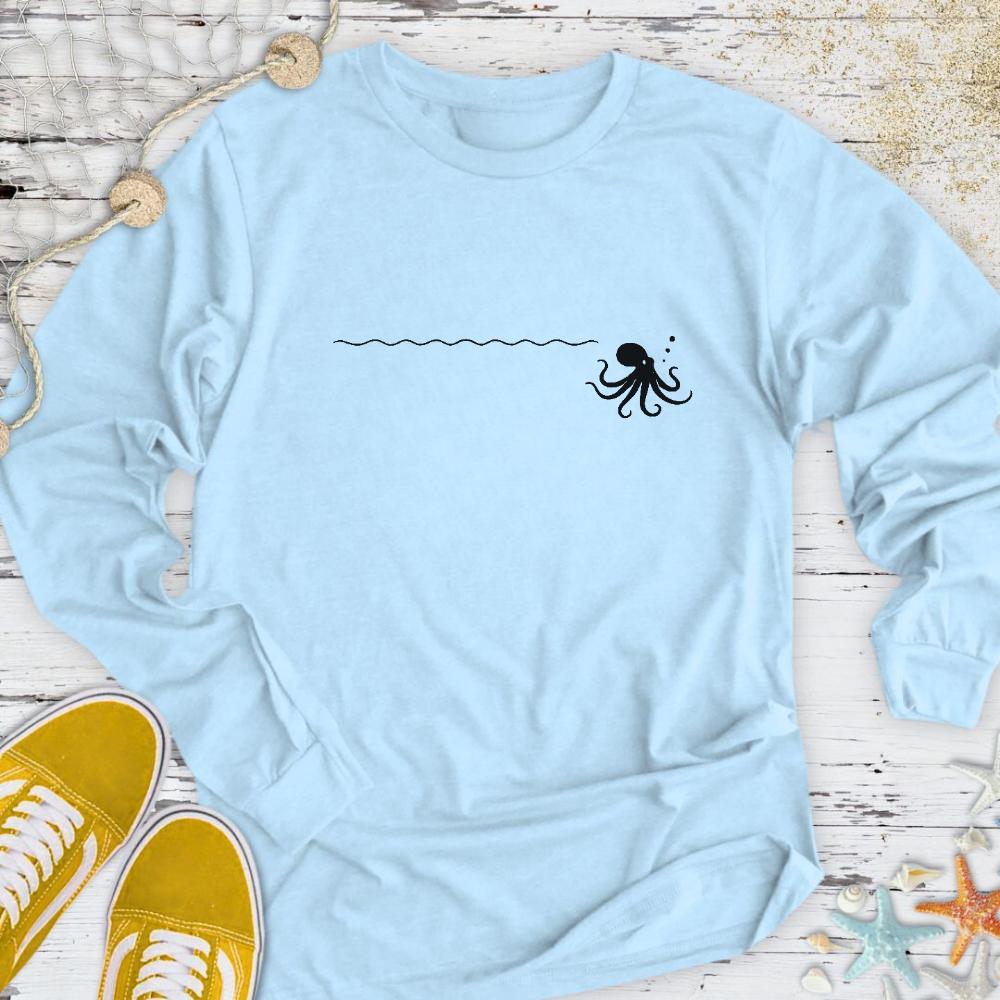 Octopus Trail Long Sleeve Tee