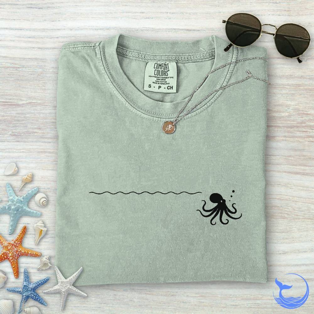 Octopus Trail Comfort Colors T-Shirt