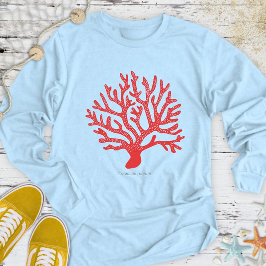 Red Coral Long Sleeve Tee