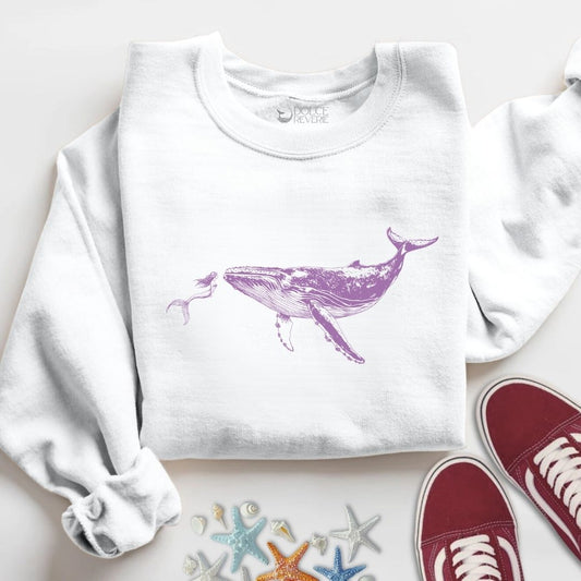 Mermaid & Whale Sweatshirt