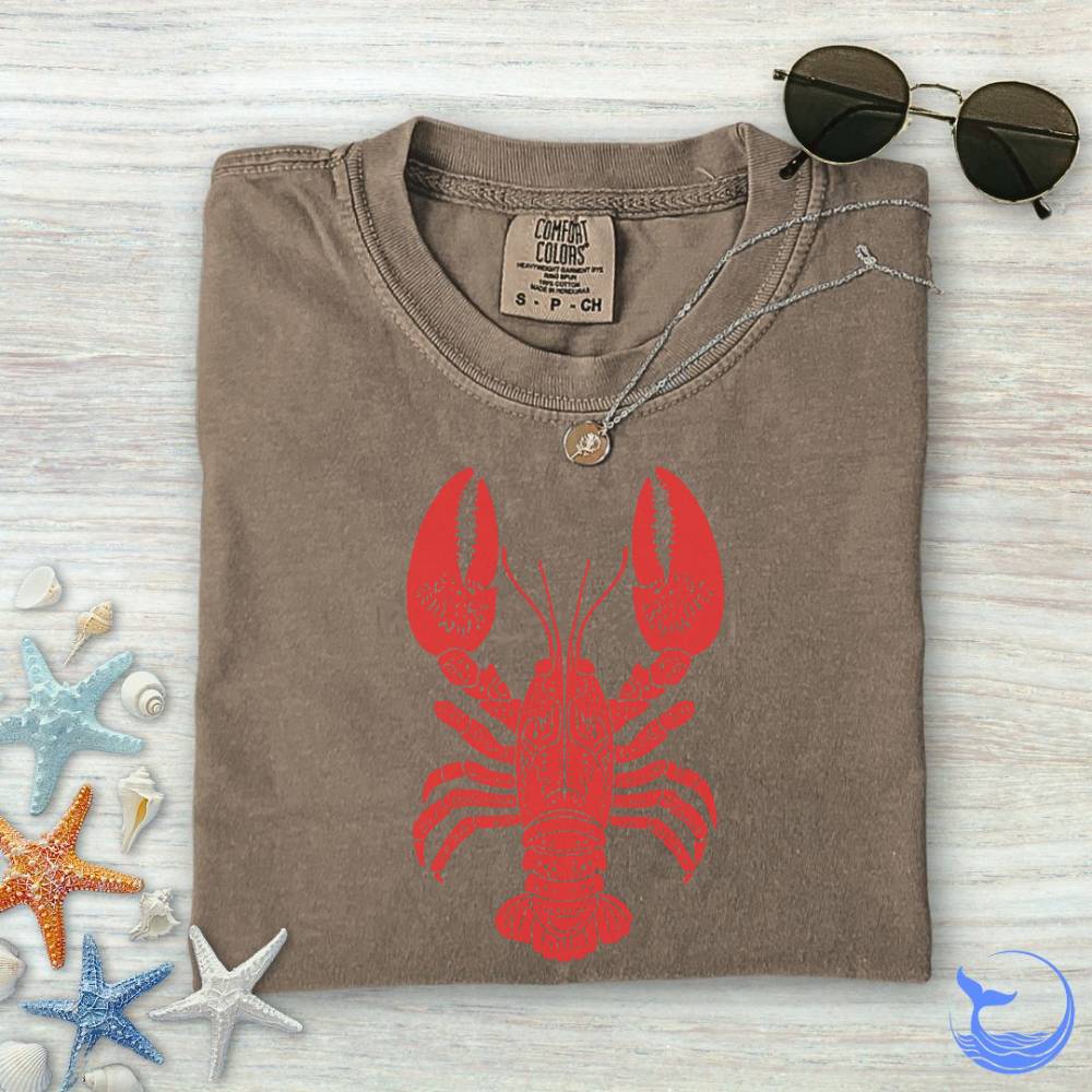 Tribal Lobster Comfort Colors T-Shirt