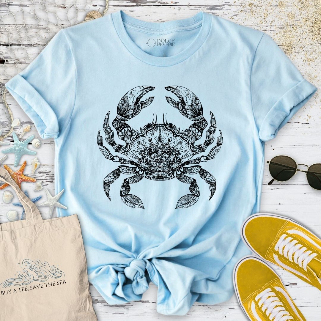 Crab Mandala T-Shirt