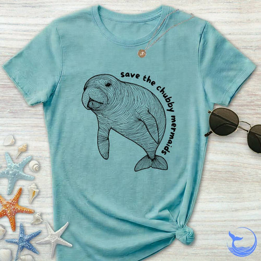 Chubby Mermaids Women's T-Shirt