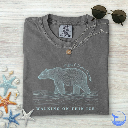 Walking On Thin Ice Comfort Colors T-Shirt