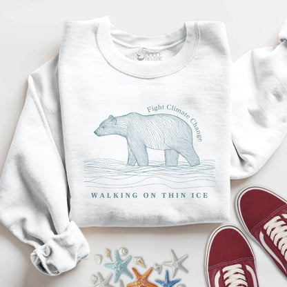Walking On Thin Ice Sweatshirt