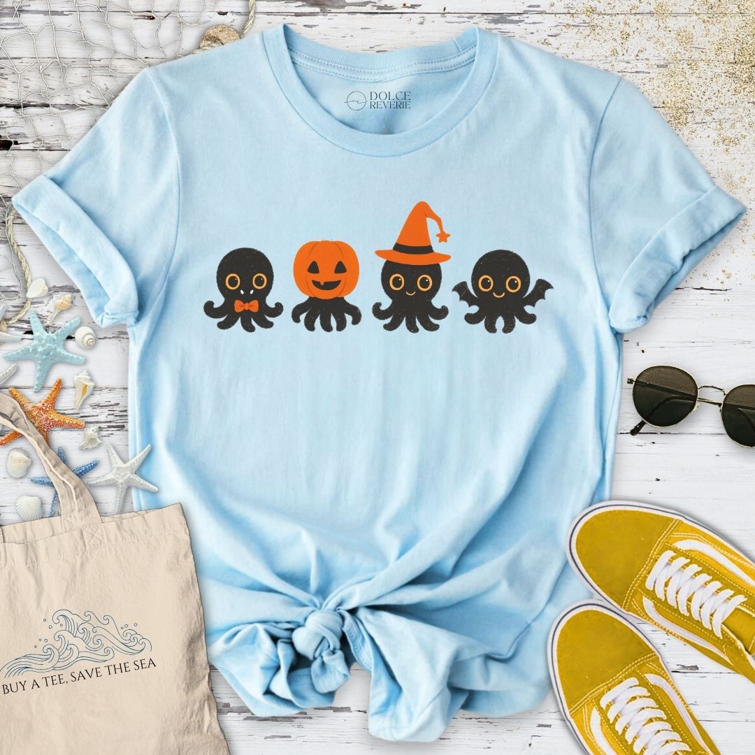 Halloween Octopus T-Shirt