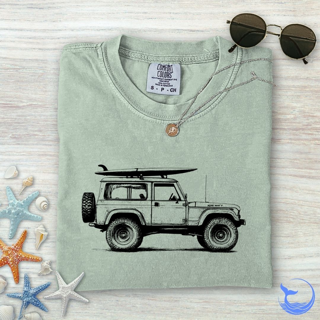 Vintage Jeep Comfort Colors T-Shirt
