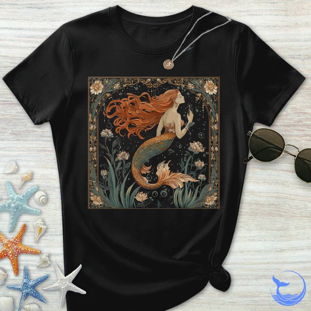 Mermaid Art Nouveau Women's T-Shirt