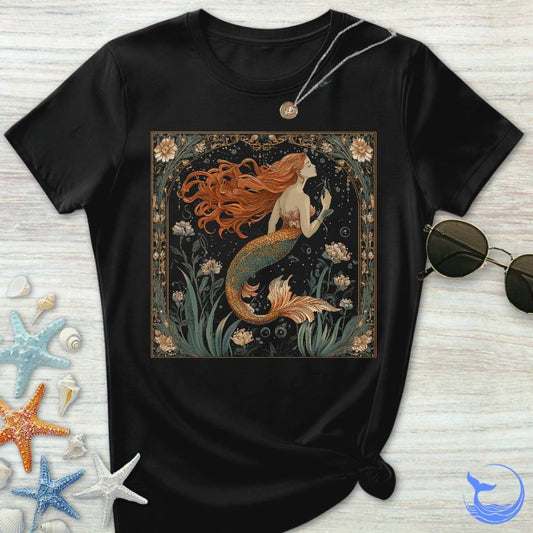 Mermaid Art Nouveau Women's T-Shirt