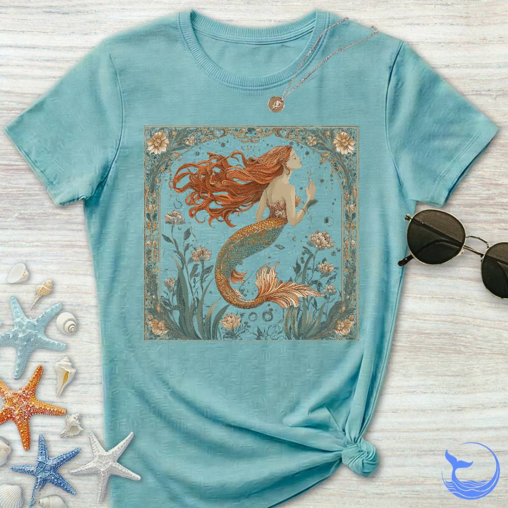Mermaid Art Nouveau Women's T-Shirt