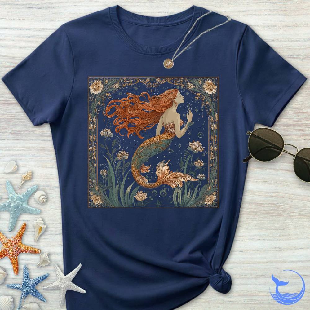 Mermaid Art Nouveau Women's T-Shirt