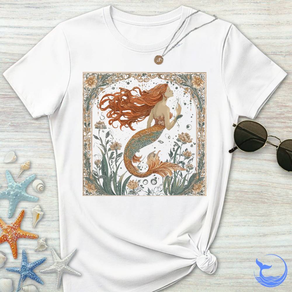 Mermaid Art Nouveau Women's T-Shirt