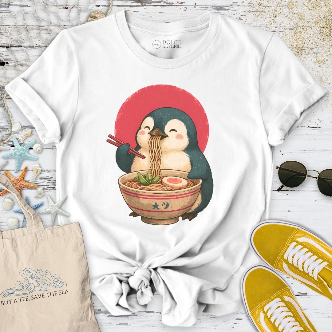 Ramen Penguin T-Shirt