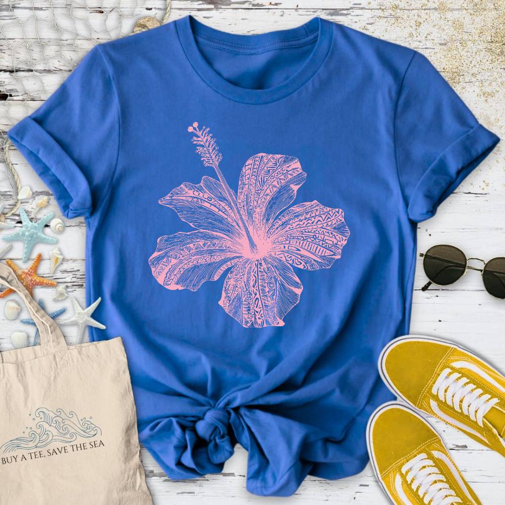 Tribal Hibiscus T-Shirt